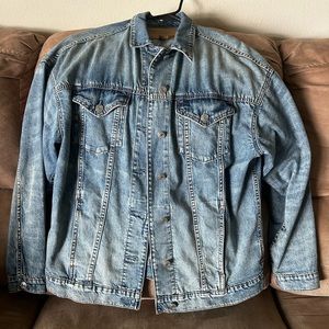 Oversized jean jacket American eagle size medium